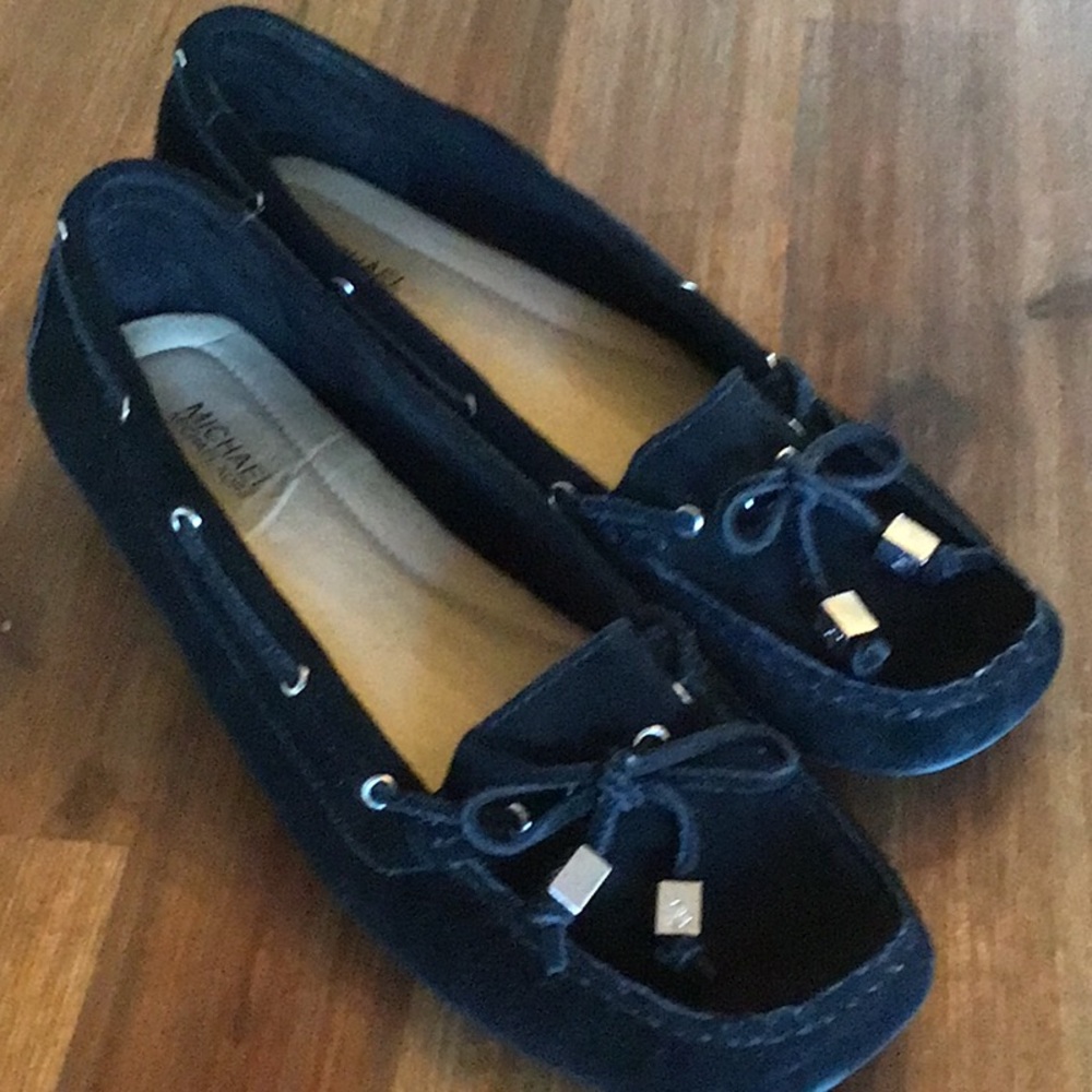 Michael Kors black suede loafer size 7.5